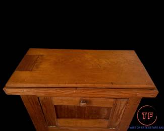 Antique Architectural Salvage Built-In Wall Cabinet