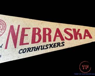 1972 ORANGE BOWL (1971 Season) NEBRASKA CORNHUSKERS National Champions Pennant
