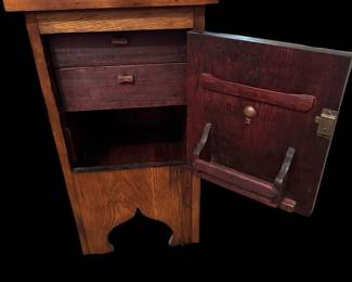 Antique Arts and Crafts Style Small Cupboard