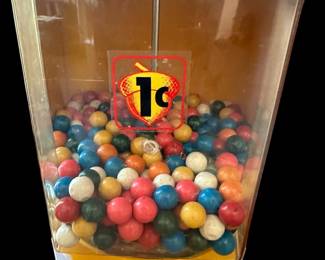 Vintage VENDORAMA 1¢ Tabletop Gumball Machine