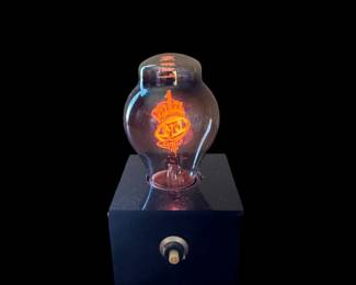 Vintage Aerolux Light 1970's NEBRASKA CORNHUSKERS 70 - 71 Championship Display