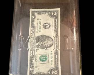 1930's Glass Embossed Mailbox