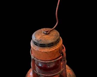 EMBURY NO 40 Traffic Gard Red Globe Lantern