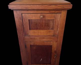 Antique Architectural Salvage Built-In Wall Cabinet