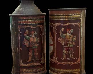 Vintage FALSTAFF Cone Top and Flat Top Beer Cans