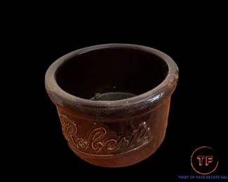Vintage ROBERTS Dairy Butter Crock