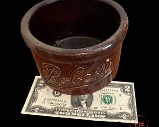 Vintage ROBERTS Dairy Butter Crock