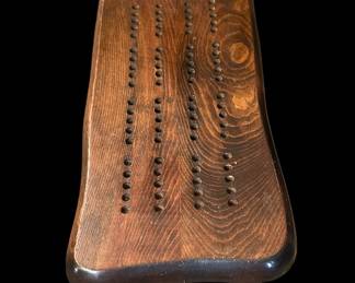 Vintage CORNWALL PRODUCTS Cribbage Game Table Bench / Coffee Table