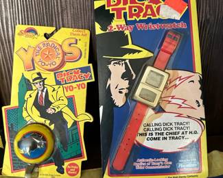 LOT - 1990 Dick Tracy Collectibles