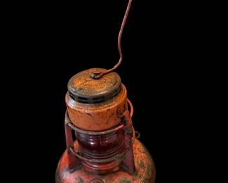 EMBURY NO 40 Traffic Gard Red Globe Lantern