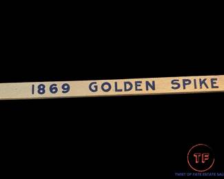 1939 GOLDEN SPIKE DAYS Souvenir Walking Cane