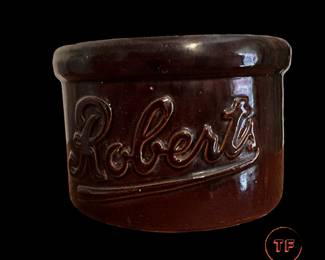 Vintage ROBERTS Dairy Butter Crock