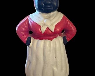 Black Americana Chalkware and Cast Iron Banks