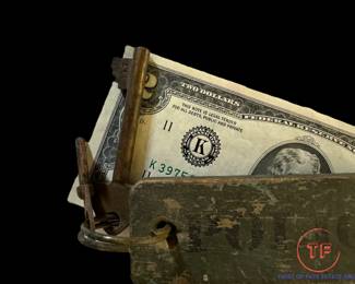 Antique POLICE KEY (Key Fob) with Keys