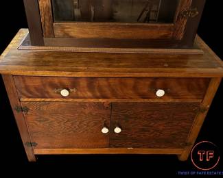 Antique Handmade Display Cabinet / Chest