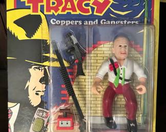 LOT - 14 1990 DICK TRACY Action Figures in Original Packages