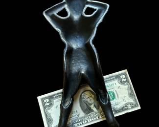 Antique Cast Iron "Naughty Nellie" Boot Jack