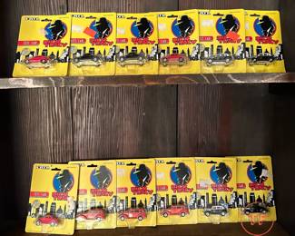LOT - Dick Tracy 1990 ERTL Die Cast Cars in Original Packaging