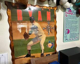 Nolan Ryan clock 