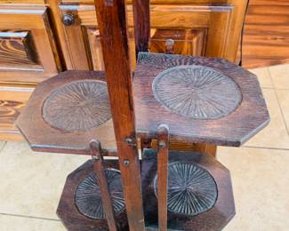 a vintage smoking stand--perfect for plants