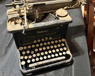 L.C. Smith Silent Typewriter