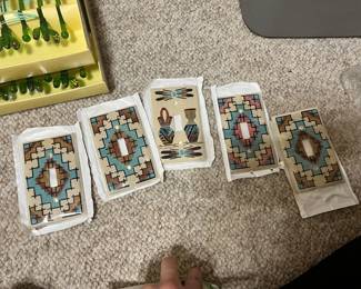 Native American Sand Art Switchplates