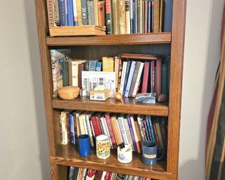 shelving, two units available and more books