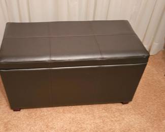 contemporary vinyl trunk