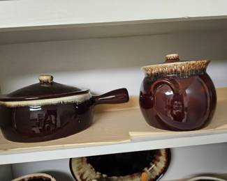 Brown kitchenware
