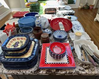 Kitchenwares, Dishes