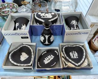 Wedgwood - Black and White Jasperware