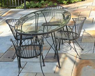 Iron Patio Set