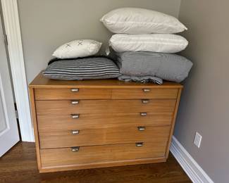 Vintage Drexel By Edward Wormley Chest of Drawers, Linens