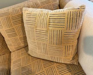 Mid Century Sofa Bed (Close Up of Fabric)