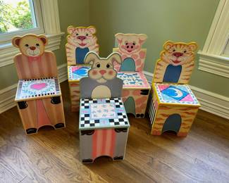 Children's Storage Chairs - Kindergarten Plus