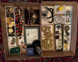 Costume Jewelry: Weiss, Eisenberg Ice, Trifari, Hattie Carnegie, Coro Duette, Alexis Kirk, Christian Dior