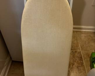 Counter top ironing board