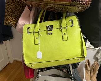 Many Beautiful Purses and Bags