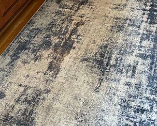 Nice blue and gray 5x7 rug