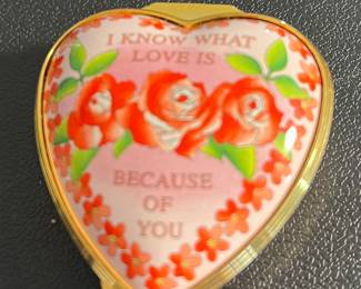 Halcyon Days Enamel Trinket Box