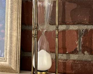 Brass Hour Glass