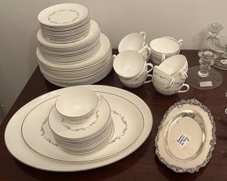 Royal Doulton “Coronet” China, set of 64 pieces