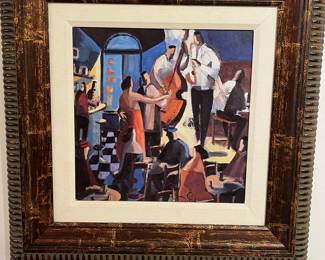 Bailando by Didier Lorenzo, Framed Print