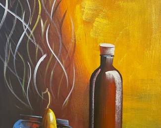 Original still life by Pishard (signed) called Still Tuscany