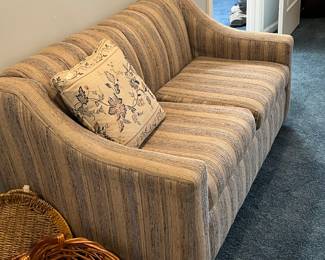 Upholstered Love Seat, Very Comfortable!
