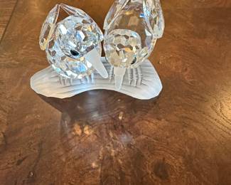 #101 - $80.00 - Swarovski 1989 Ed. Amour the Lovebirds