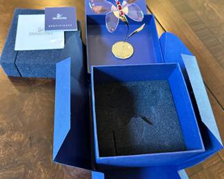 #109 - $70.00 - Swarovski 719184 Acara Butterfly violet