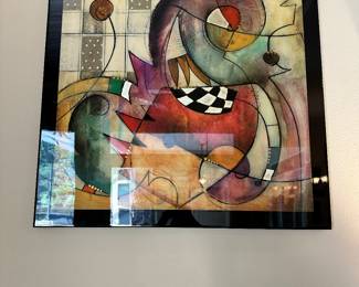 #17 - $200 each - 2 Each Modern abstract 43x43