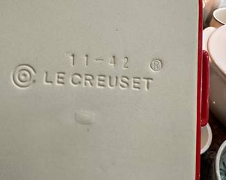 #139 - $84.00 - Le Creuset set of 6 square dishes or $14 each