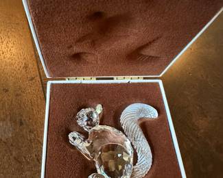 #114 - $36.00 - Swarovski squirrel